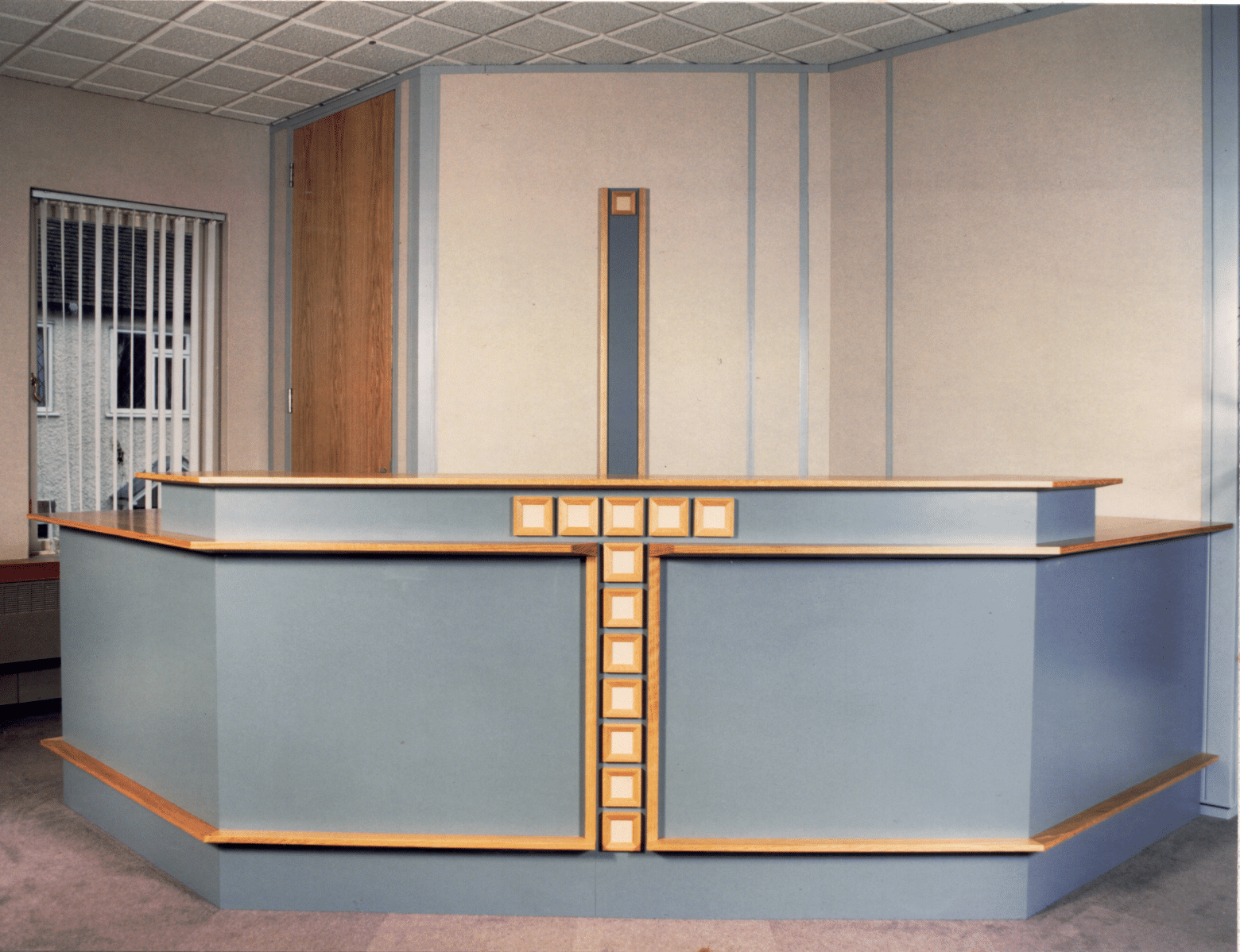 Grosvenor Page – reception desk